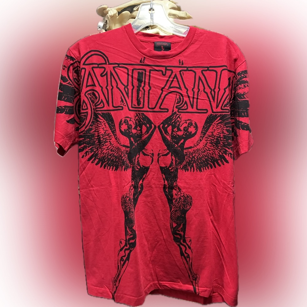 Y2K 2006 Official Carlos Santana Abraxas Graphic T Shirt